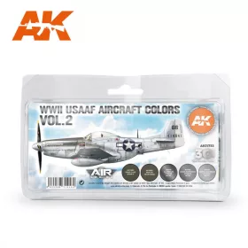   Acrylics 3rd generation WWII USAAF Aircraft Colors Vol.2 SET 3G