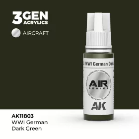 Acrylics 3rd generation WWI German Dark Green