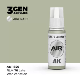 Acrylics 3rd generation RLM 76 Late War Variation
