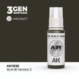 Acrylics 3rd generation RLM 81 Version 2