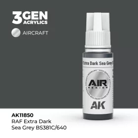 Acrylics 3rd generation RAF Extra Dark Sea Grey BS381C/640