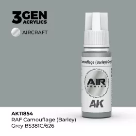   Acrylics 3rd generation RAF Camouflage (Barley) Grey BS381C/626