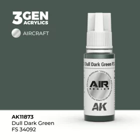 Acrylics 3rd generation Dull Dark Green FS 34092