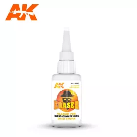   AK Interactive eraser – Cleaner for cyanoacrylate glue excess remover