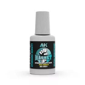   AK Interactive Magnet 8g cyanoacrylate glue "Standard density" application brush