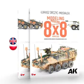   AK Interactive AK130017 Modelling Modern Armored Fighting 8x8 vehicles