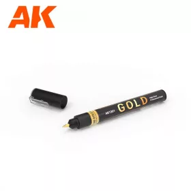 AK-Interactive Metallic liquid marker Gold marker