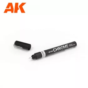 AK-Interactive Metallic liquid marker Silver marker