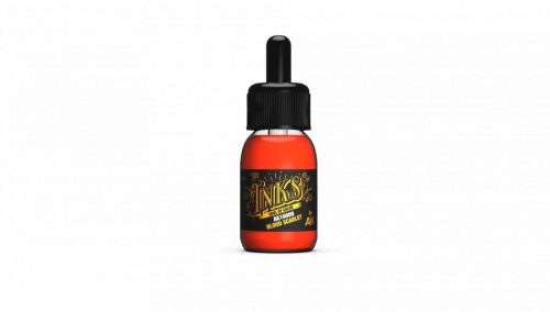 AK-Interactive AK16009 Blood Scarlet The Inks 30 Ml