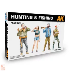 AK-Interactive 35026 1:35 Hunting and fishing