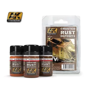 Crusted Rust Deposits