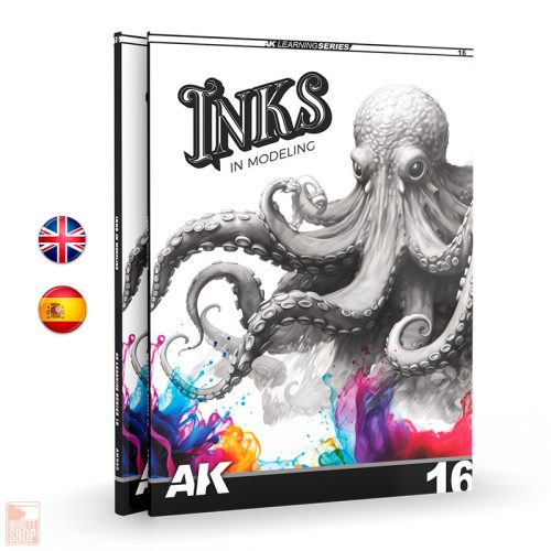 AK Interactive AK540 Learning Series 16. The Inks in modelling