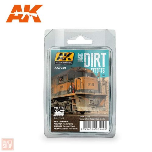 AK-Interactive Basic dirt effects weathering set