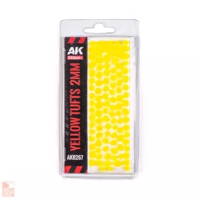 AK Interactive tufts, Yellow fantasy tufts