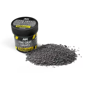 AK-Interactive Fine gray gravel 1-3 mm 100 ml