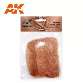 AK-Interactive Copper Wire 0.07mm x 20 grams ORIGINAL Color