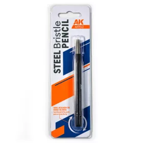 AK Interactive Steel bristle pencil
