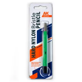 AK Interactive Nylon hard bristle pencil