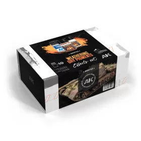 AK Interactive Weathering dry pigments