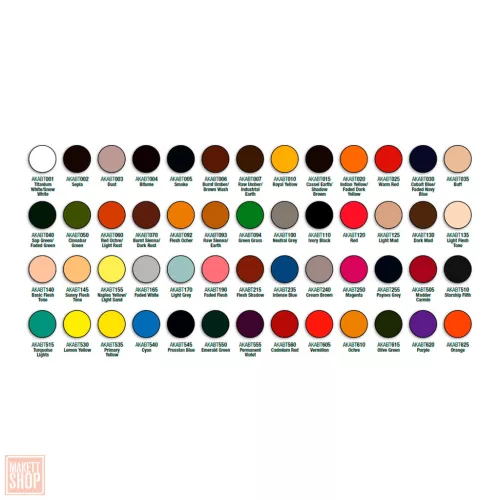 AK-Interactive Special box Full range ABT 502 oils