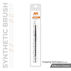 AK-Interactive Chipping technique (Round) brush