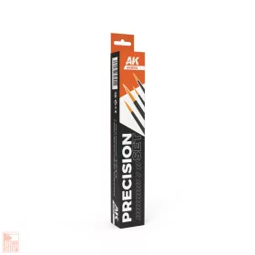 AK-Interactive Precision brushes set (4 brushes)