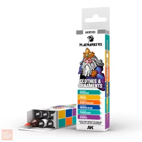 AK-Interactive Playmarkers set Clothes and ornaments