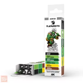 AK-Interactive Playmarkers set Orcs and Goblins