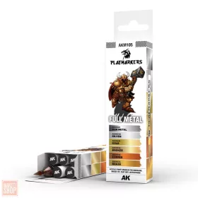 AK-Interactive Playmarkers set Full metal