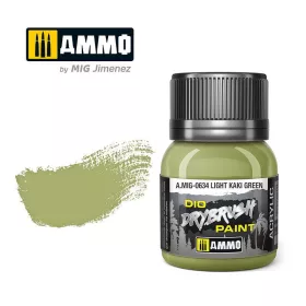 AMMO by Mig AMIG0634 Drybrush Light Kaki green