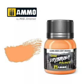 AMMO by Mig AMIG0638 Drybrush Light Orange