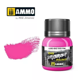 AMMO by Mig AMIG0642 Drybrush Vivid Pink