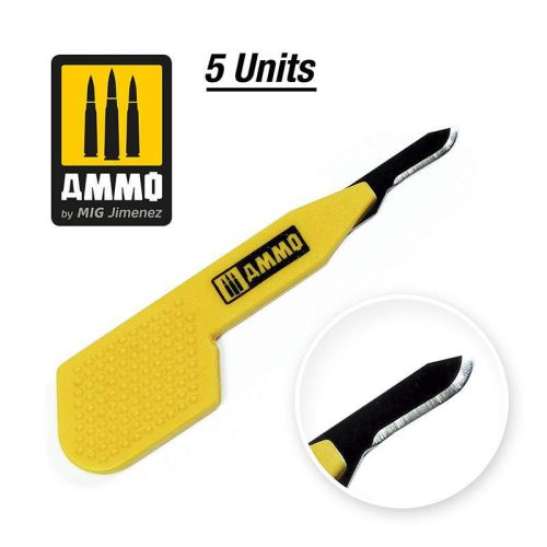 AMMO by Mig AMIG8686 Precision Blade Curved (5 pcs)