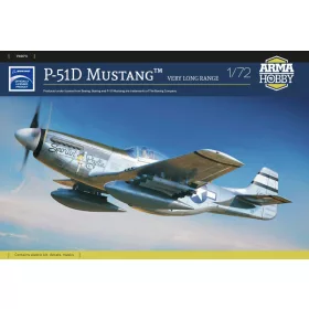 Arma Hobby 1:72 P-51D Mustang™ Very Long Range