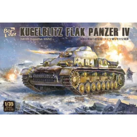 Border Model BT039 1:35 Kugelblitz Flak Panzer IV