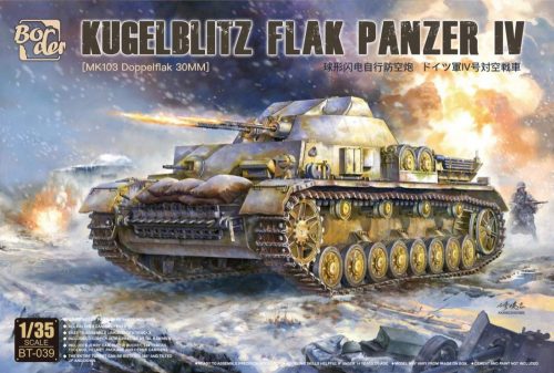 Border Model BT039 1:35 Kugelblitz Flak Panzer IV