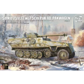   Border model BT043 1:35 Sd.Kfz.251/22 w 7.5cm PaK 40 ”Pakwagen”
