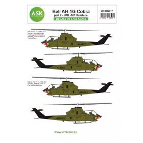 ASK decal 1:32 Bell AH-1G Cobra part 7 - HML367 Scarface