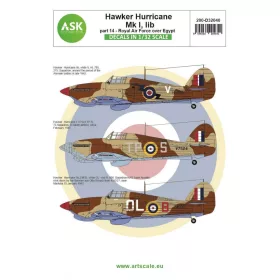  ASK decal 1:32 Hawker Hurricane Mk.I, IIb part 14 - Royal Air Force over Egypt