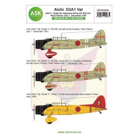   ASK decal 1:32 Aichi D3A1 VAL part 2 - Pearl Harbor raid / Imperial Japanese Army Air Service