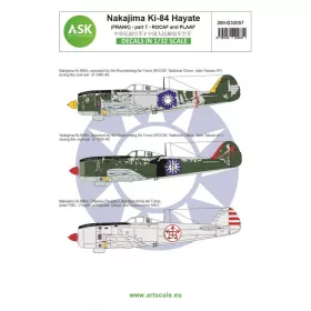   ASK decal 1:32 Nakajima Ki-84 Hayate (Frank) part 7 - ROCAF and PLAAF (China / Taiwan)