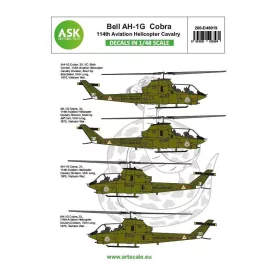   ASK decal 1:48 Bell AH-1G Cobra 20th Aerial Rocket artilery - part 1