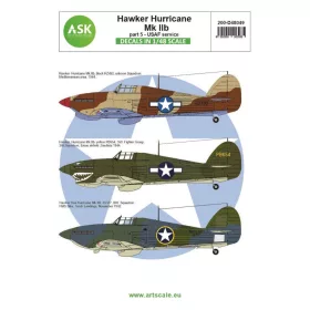   ASK decal 1:48 Hawker Hurricane Mk.IIB part 5 - USAAF service