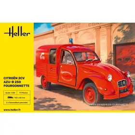 Heller 1:24 Citroen 2CV Fourgonette AK 250