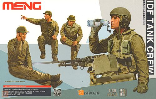 Meng Model 1:35 IDF Tank crew