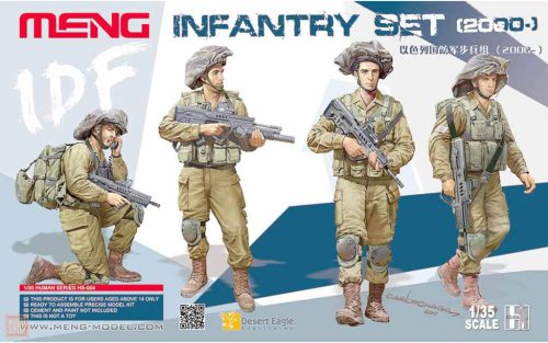 Meng Model 1:35 IDF Infantry Set 2000-