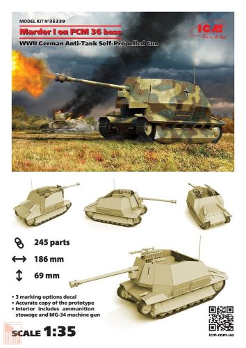ICM 35339 1:35 Marder I on FCM 36 base
