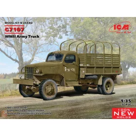 ICM 35593 1:35 G7107, WWII Army Truck (100% new molds)