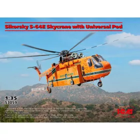   ICM 1:72 Sikorsky CH-54A Tarhe, US Heavy Helicopter (100% new moulds)