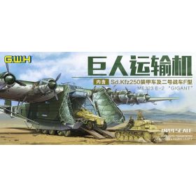   Great Wall Hobby 1:144 WWII Luftwaffen Messerschmitt Me 323 E-2 "Gigant"/w More AFVs